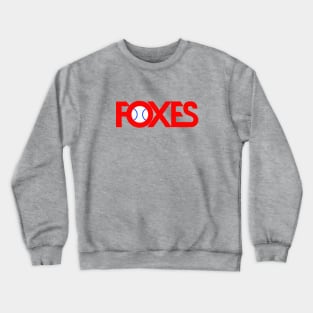 Defunct Appleton Foxes Minor League Baseball 1966 Crewneck Sweatshirt